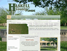Tablet Screenshot of haskellcounty.org